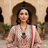 AJ-AJRAK MAALA SET handmade fabric set